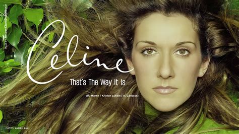 celine dion that's the way